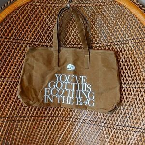 Origins Eco Friendly Wax Coated Recycled Tote